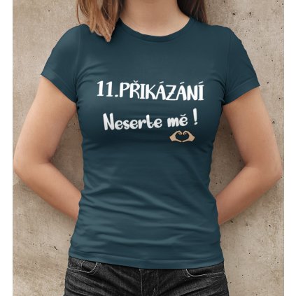 Dámské tričko Přikázání