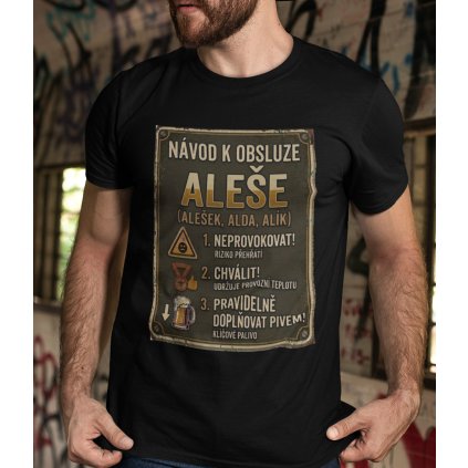 Tričko k svátku – Aleš