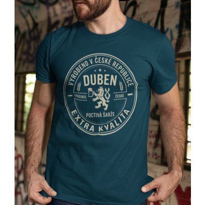 Narozeninové tričko Duben