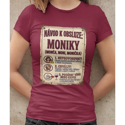 Tričko k svátku - Monika