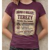Tričko k svátku -Tereza