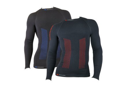 SPEED TEE LSL MEN (Barva Červená, Velikost XS/S)