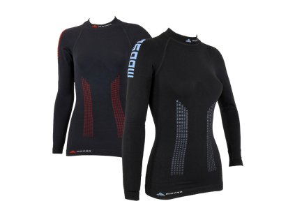 SPEED TEE LSL WOMEN (Barva Červená, Velikost XS/S)