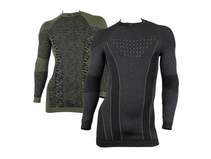 ELEMENT TEE LSL MEN (Barva Šedá, Velikost XS/S)