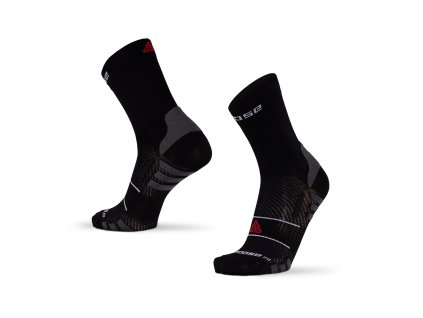 Cyklistické ponožky GRAVEL (Barva Černá, Velikost XS)