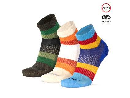 Merino ponožky ORLIK RIBBON (Barva Bílá, Velikost S)