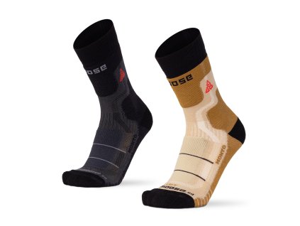 Celoroční trekové ponožky MONTO Merino