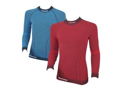 JUNIOR TEE LSL (Barva Červená, Velikost 3XS/2XS)