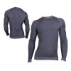 BASE Merino TEE LSL MEN (Barva Šedá, Velikost XS/S)