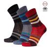 Merino ponožky BESKYD LINE (Barva Černá, Velikost S/38-39)