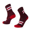 Merino ponožky ALP ROUTE (Barva Červená, Velikost S/38-39)