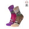 Merino ponožky BESKYD TURIST (Barva Růžová, Velikost S/38-39)