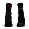 Zimní cyklistické ponožky HURRICANE Merino (Barva Černá, Velikost L)