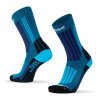 Zimní trekingové ponožky TREK Merino (Barva Modrá, Velikost L)
