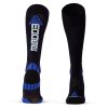 Zimní běžecké podkolenky DISTANCE Merino (Barva Modrá, Velikost XS)