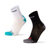 Celoelastické běžecké ponožky SPRINT (Barva Bílá, Velikost XS)