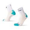 Celoelastické běžecké ponožky SPRINT (Barva Bílá, Velikost XS)