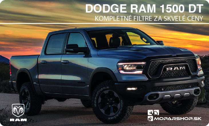 Dodge RAM 1500 DT Filtre