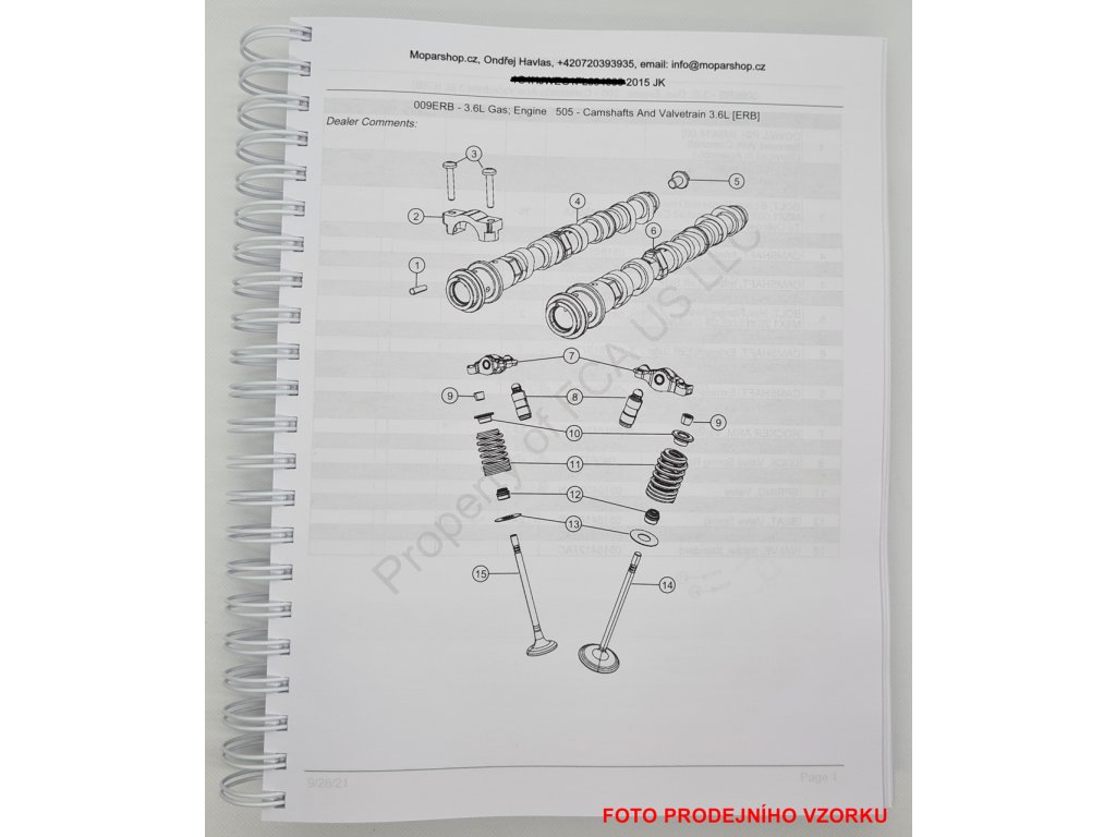 Jeep Wrangler TJ Parts catalog 