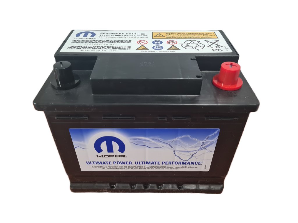 Autobatterie Alfa Romeo Fiat Lancia Jeep 60Ah 600A 12V BEEH5600AA