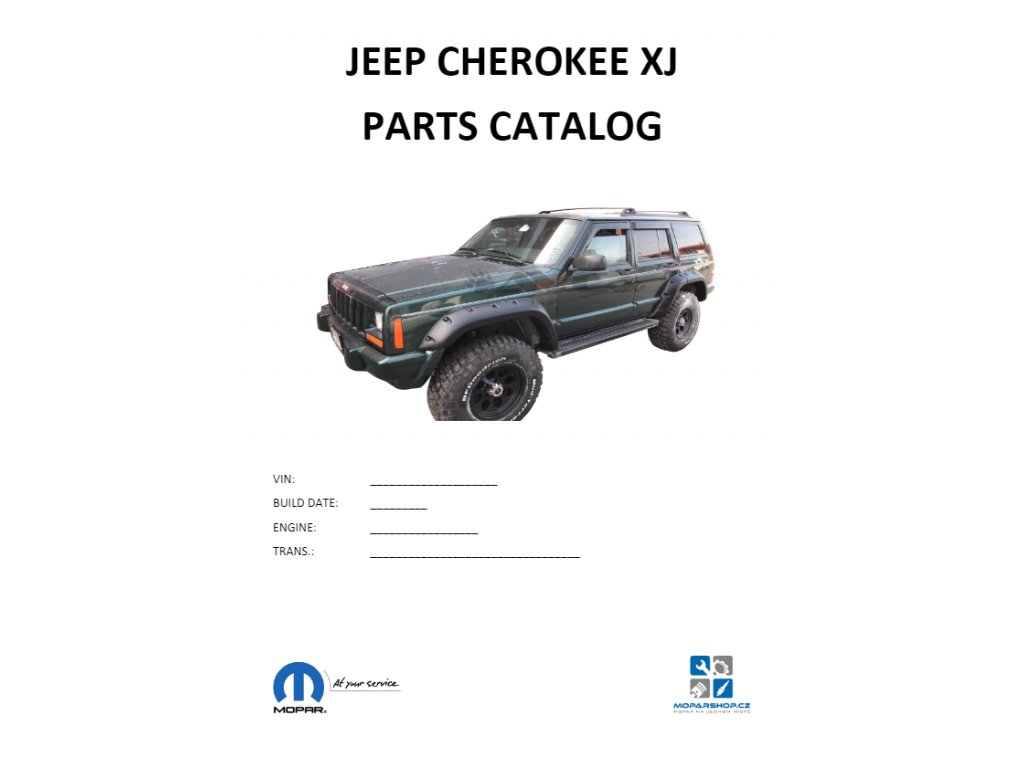 Jeep Cherokee XJ Teilekatalog - Moparshop-parts.de