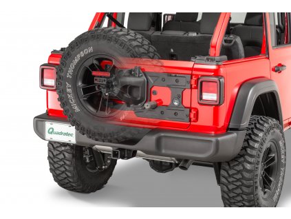 mopar 82215356ab tailgate reinforcement jeep wrangler jl installed ghosted 0