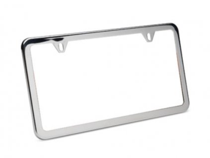 Jeep, Chrysler Silver license plate frame