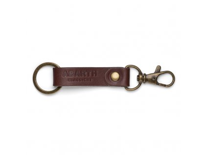 Abarth Heritage leather key ring