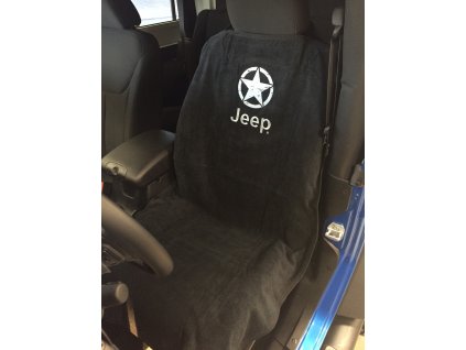 jeep star embroidered seat towel 50