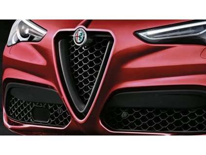 Alfa Romeo Stelvio Front mask Matte Miron Grey
