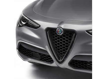 Alfa Romeo Stelvio Első maszk Matte Miron szürke QV