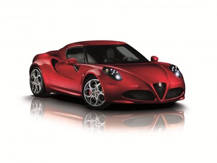 Alfa Romeo 4C Sada 5-Hole Silver ALU kol 68261630AA