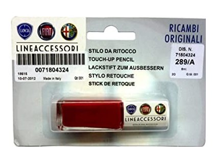 FCA Creion de vopsea / Vopsea de Retușare 289/A ROSSO ALFA