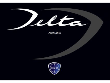 User manual Lancia Nuova Delta Autoradio 2008-2014