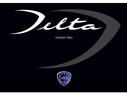 Návod na použitie Lancia Nuova Delta Instant Nav 2008-2014