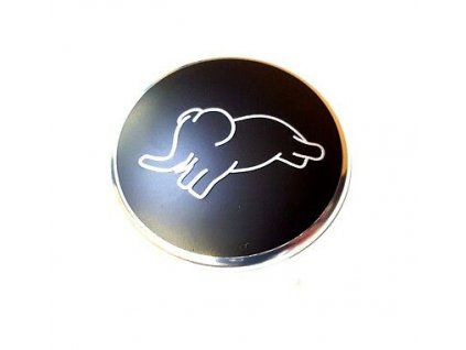 Lancia Ypsilon Badge Elephant alb