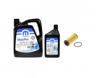 Mopar Öl 5W-20 (6L) + 68079744AD MO-744