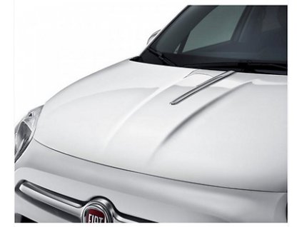 Fiat 500X Lišta na kapotu v lesklém chromu