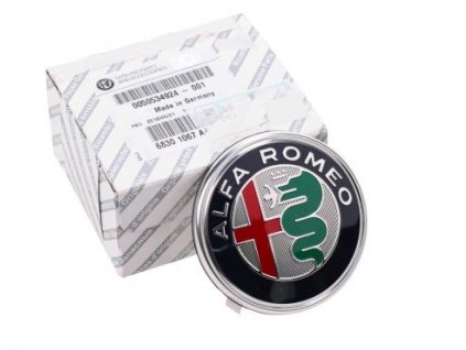 Emblema Alfa Romeo Stelvio/ Giulia spate