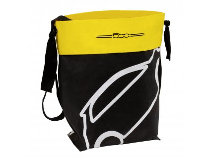 Fiat Shoulder bag black/yellow
