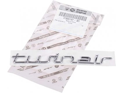 Fiat 500/ Punto Twinair-Schriftzug hinten