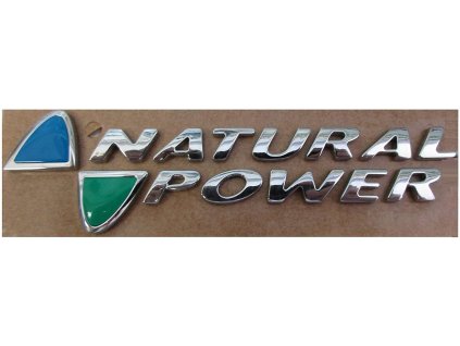 Fiat Nápis Natural Power 51724755