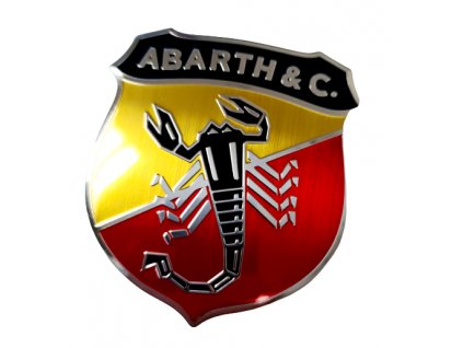 Emblema Abarth 500 fata