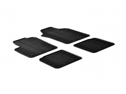 Lancia Ypsilon TY/Lancia Ypsilon TK Rubber carpets - edges 1cm