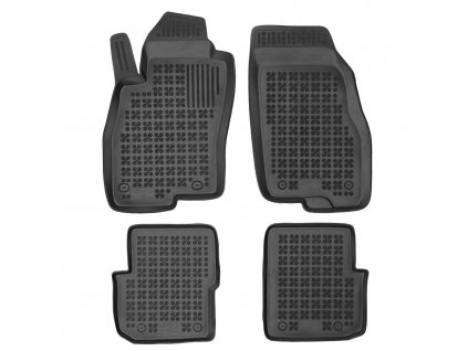 Fiat Grande Punto EVO/ Punto Evo Abarth Rubber carpets - edges 3cm