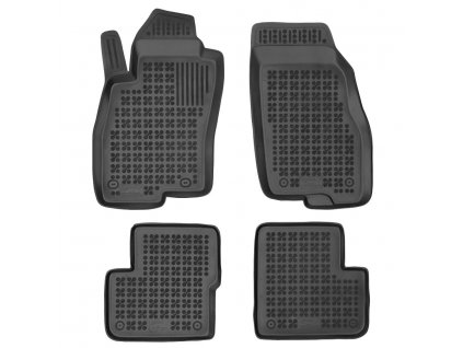 Fiat Grande Punto / Grande Punto Abarth Rubber carpets - 3cm edges