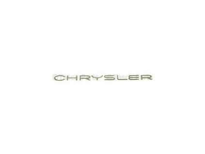 Chrysler Grand Voyager RS/RG Chrysler lettering