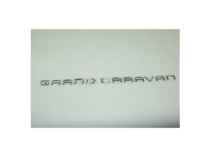 Inscripția GRAND CARAVAN RG