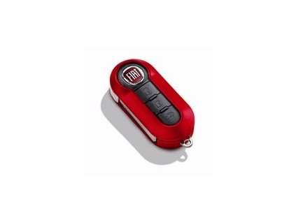 Fiat Key cover bright red