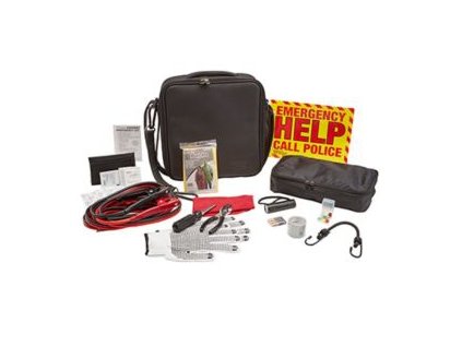 Safety kit with Cadillac logo